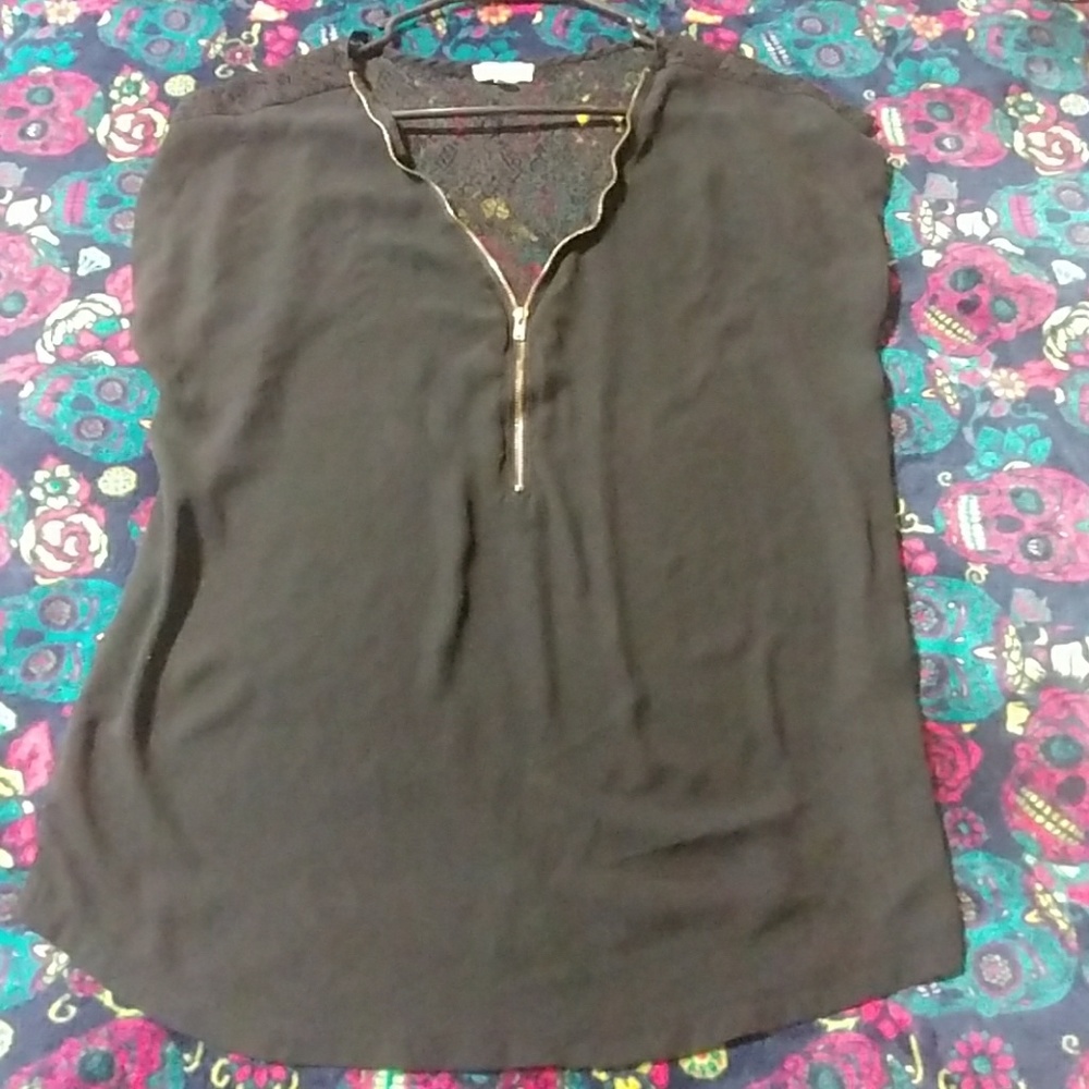 Cute Sheer Black top